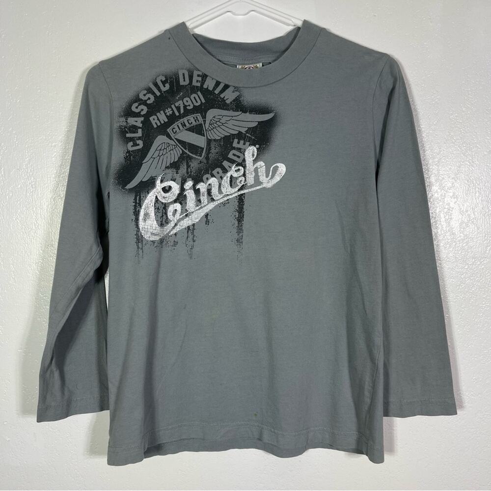 Cinch Boys Long Sleeve Shirt. Size M(10). In good used condition!